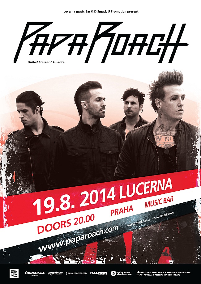 Papa Roach - Prague 2014