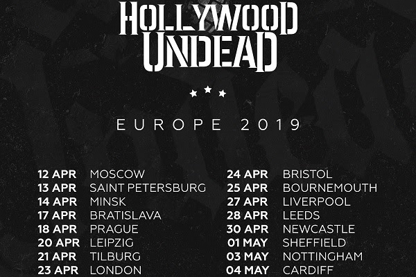 Hollywood-Undead-Tour Dates 2019