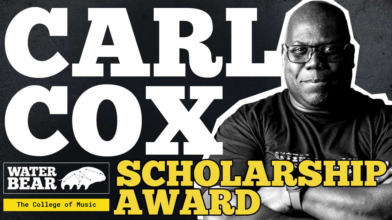 WaterBear Carl Cox scholarship award 2021